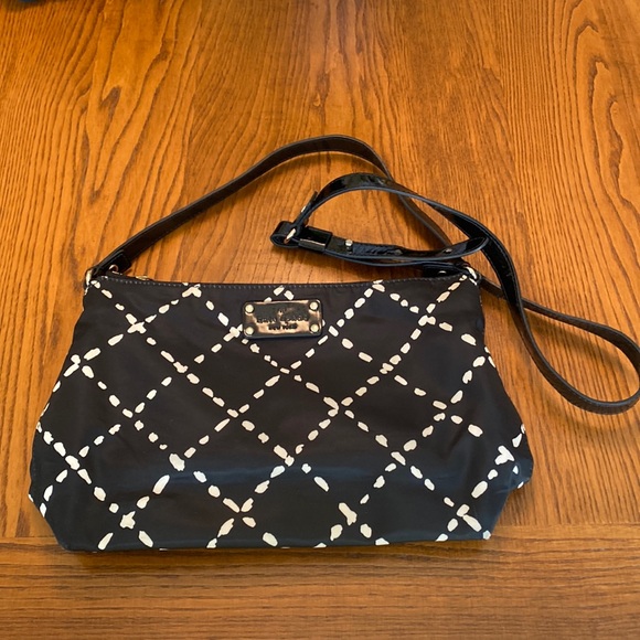 kate spade Bags Kate Spade Shoulder Bag Black And White Poshmark